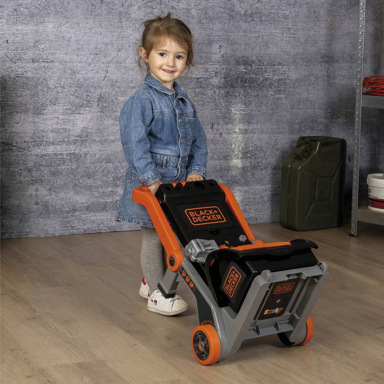 Smoby Black & Decker Devil Workmate toy workbench, UK version