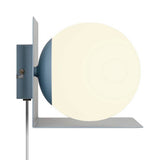 Nordlux Lilibeth blue wall light with shelf - (British brand)