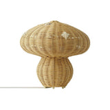 Nordlux Allie natural rattan table lamp, imported from the UK