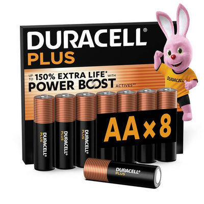 Argos Duracell Plus Power Boost AA Batteries Pack of 8- Buy online at McGrocer