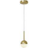 The Nordlux Contina brass pendant light, UK version