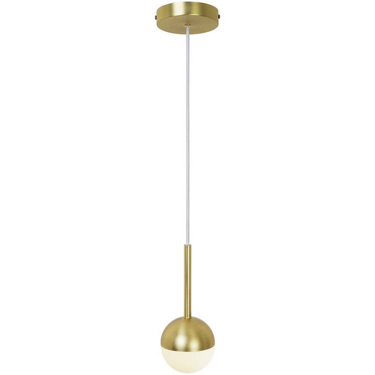 The Nordlux Contina brass pendant light, UK version