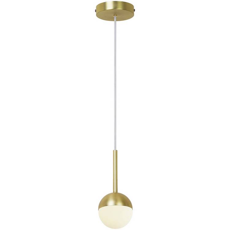 The Nordlux Contina brass pendant light, UK version