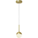 The Nordlux Contina brass pendant light, UK version