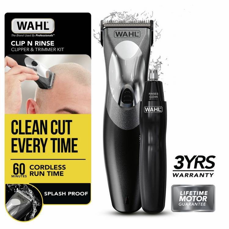 Wahl Clip and Rinse hair clipper (British brand)