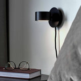 Nordlux Clyde adjustable wall light black, UK version