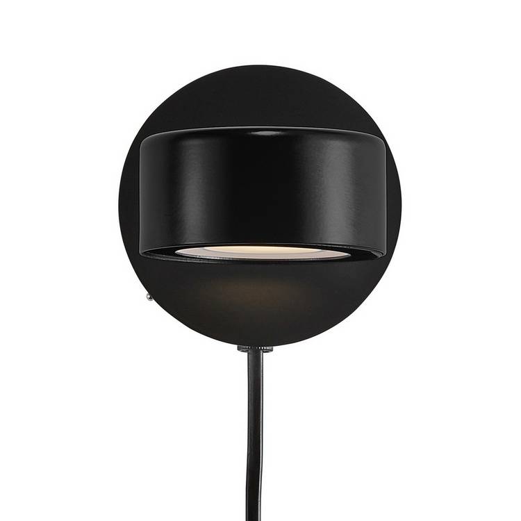 Nordlux Clyde adjustable wall light black, UK version