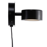 Nordlux Clyde adjustable wall light black, UK version