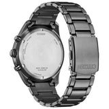 Citizen watch grey dial black bracelet 43mm - British product