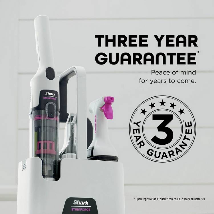 Shark StainForce cordless spot cleaner, imported from the UK
