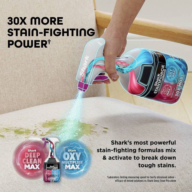 Shark StainForce cordless spot cleaner, imported from the UK