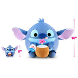 Snackles Disney Stitch coconut soft toy 14 inch (British brand)