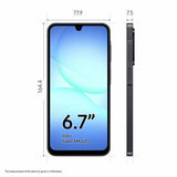 Samsung Galaxy A17 4G 128GB mobile phone black - British product