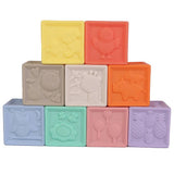Chad Valley sensory stacking cubes 9 pack, imported from the UK