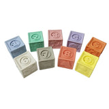 Chad Valley sensory stacking cubes 9 pack, imported from the UK