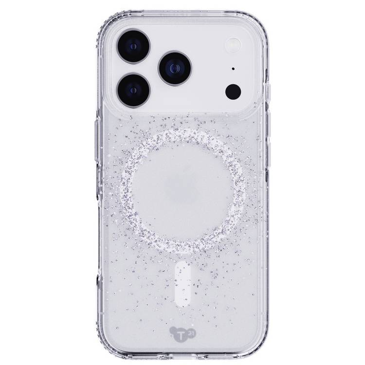 Tech21 EvoSparkle iPhone 17 Pro phone case with MagSafe - British product