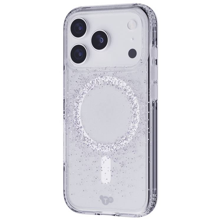 Tech21 EvoSparkle iPhone 17 Pro phone case with MagSafe - British product
