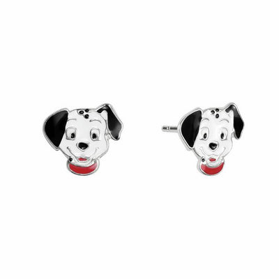 Argos Disney Sterling Silver 101 Dalmations Enamel Stud Earrings- Buy online at McGrocer