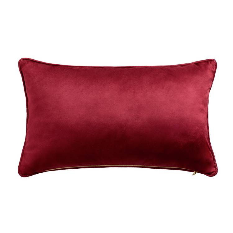 Argos Home foliage velvet cushion 50x30cm, UK version