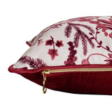 Argos Home foliage velvet cushion 50x30cm, UK version