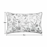 Argos Home foliage velvet cushion 50x30cm, UK version