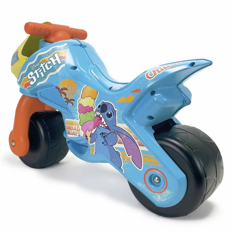 Injusa Moto Stitch ride on toddler scooter, UK version