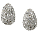 Argos Liars & Lovers Pave Crystal Teardrop Stud Earrings- Buy online at McGrocer