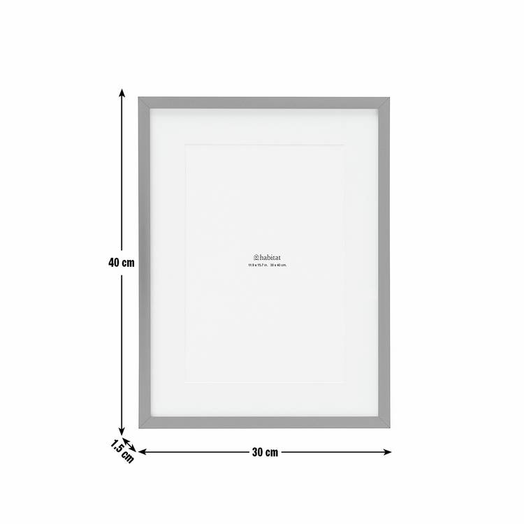 Habitat red picture frame 30x40cm - British product
