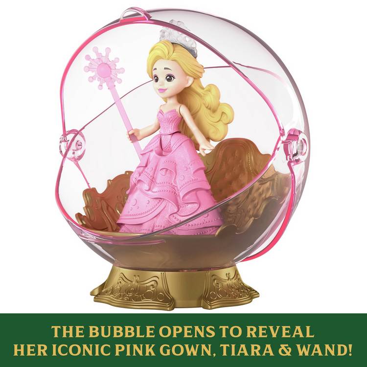 Mattel Wicked Glinda Floating Bubble Toy doll set (British brand)