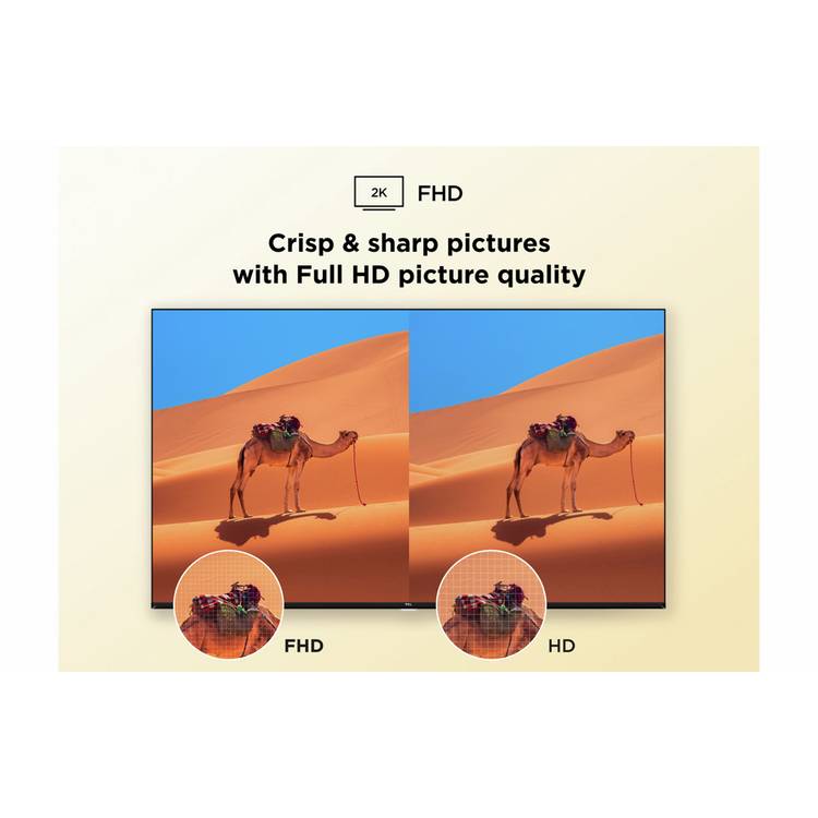 TCL 40 inch QLED TV - British product