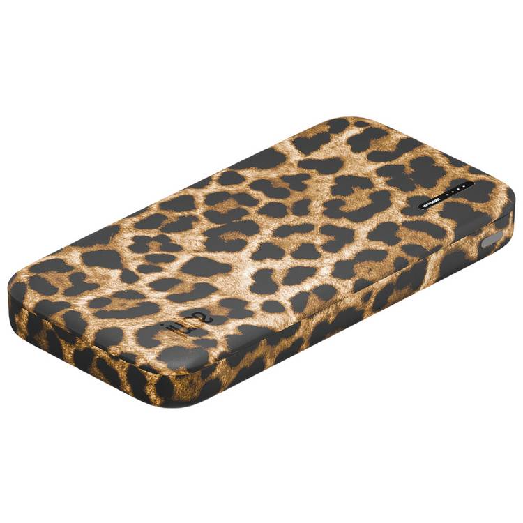 Juice power bank leopard print 10000mAh, imported from the UK