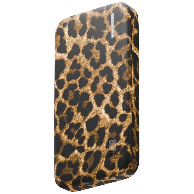 Juice power bank leopard print 10000mAh, imported from the UK