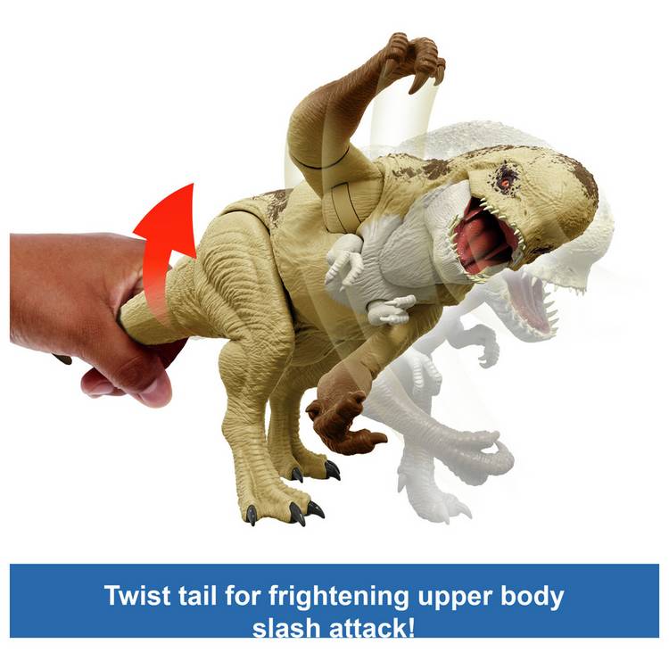 Mattel Distortus Rex dinosaur action figure 22 inch (British brand)
