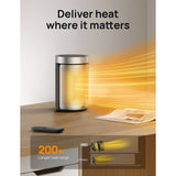 DREO Atom 416 compact 1.5kW fan heater - British brand