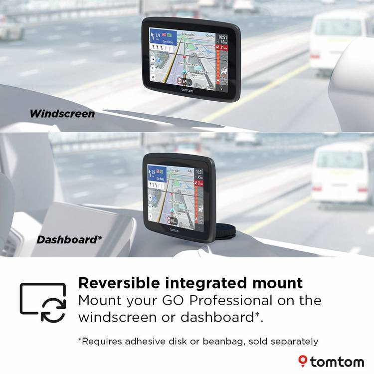 TomTom GO Pro Truck sat nav 5 inch - British product