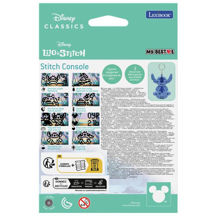 Disney Stitch electronic learning toy, British brand
