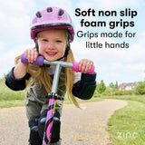 Zinc Twister Inline 2 Wheel scooter pink purple, imported from the UK