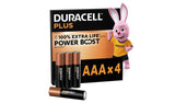 Argos Duracell Plus Powerboost AAA Batteries Pack of 4- Buy online at McGrocer