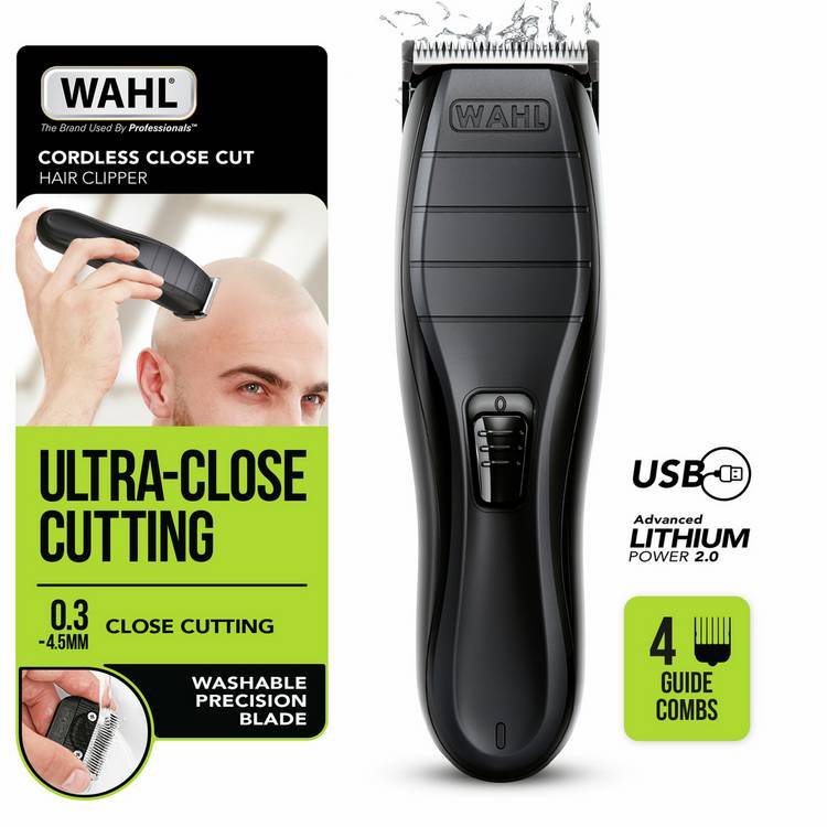 Wahl Close Cut Cordless Hair Clipper - British product