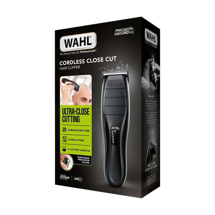 Wahl Close Cut Cordless Hair Clipper - British product