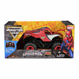 Monster Jam Spiderman RC truck 1:24 scale toy (British brand)