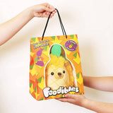 Foodibles large scented pineapple hedgehog soft toy, UK version