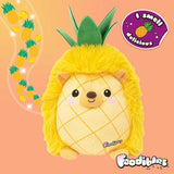 Foodibles large scented pineapple hedgehog soft toy, UK version