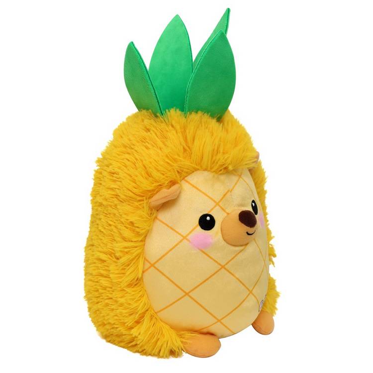 Foodibles large scented pineapple hedgehog soft toy, UK version