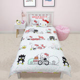 Hello Kitty reversible kids bedding set single (British brand)