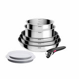 Tefal Ingenio stainless steel cookware set 8 piece, UK version