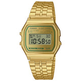 Argos Casio Men's Vintage Green Dial Stainless Steel Watch- Buy online at McGrocer