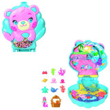 Polly Pocket playset Glitter Island Compact 29cm, imported from the UK