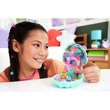 Polly Pocket playset Glitter Island Compact 29cm, imported from the UK