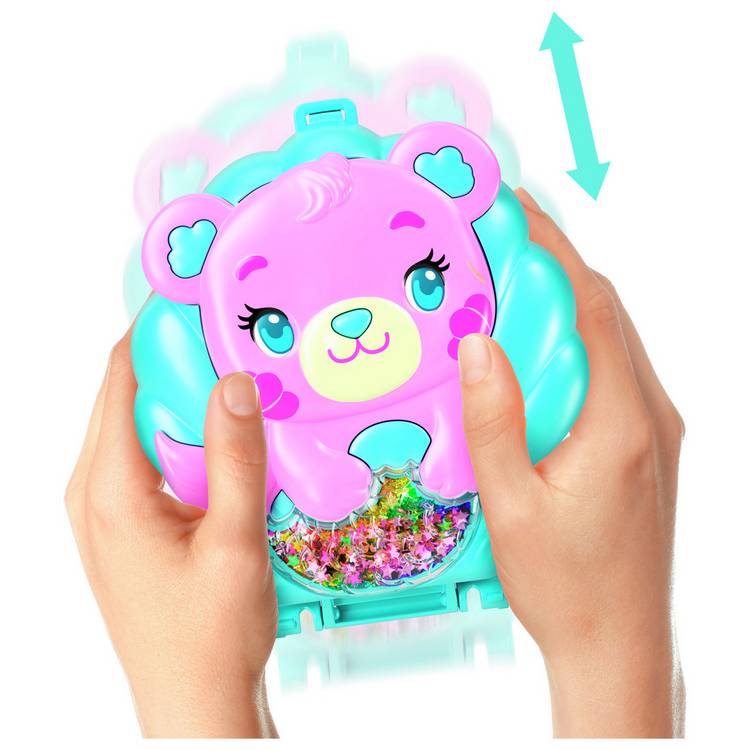 Polly Pocket playset Glitter Island Compact 29cm, imported from the UK